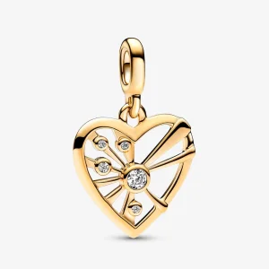 (Bild für) Pandora Heart & Rays Medallion Anhänger - 762691C01
