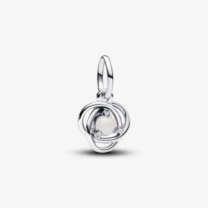 (Bild für) Pandora Juni Süßwasser-Zuchtperlen Ewigkeit-Kreis Anhänger Charm - 793125C06