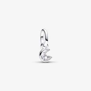 (Bild für) Pandora ME Funkelnder Mond Mini Anhänger - 793364C01
