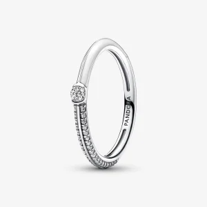 (Bild für) Pandora ME Pavé & Weiß Dual Ring - 192528C02