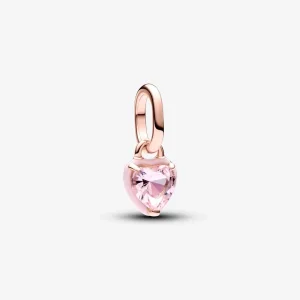 (Bild für) Pandora ME Rosa Chakra-Herz Mini-Anhänger - 783042C01
