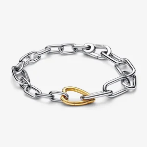 (Bild für) Pandora ME Zweifarbiges Herz Öffenbares Glied Armband - 562527C00