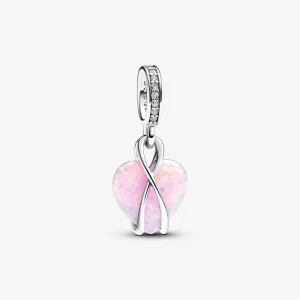 (Bild für) Pandora Mom Opaleszierendes Herz Anhänger Charm - 793202C01