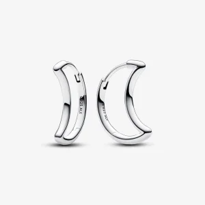 (Bild für) Pandora Moon-Hoop-Ohrringe - 292989C00