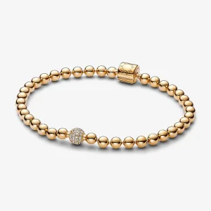 (Bild für) Pandora Perlen & Pavé-Armband - 568342C01