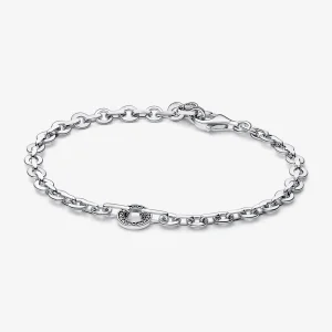 (Bild für) Pandora Signature Pavé Bold Chain Armband - 592777C01
