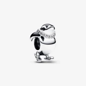 (Bild für) Pandora Skifahrer Pinguin Charm - 792988C01