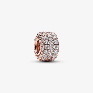 (Bild für) Pandora Sparkling Pavé Dreireihiges Charm - 782820C01