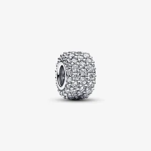 (Bild für) Pandora Sparkling Pavé Dreireihiges Charm – 792820C01