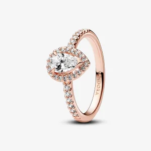 (Bild für) Pandora Sparkling Pear Halo Ring - 182835C01