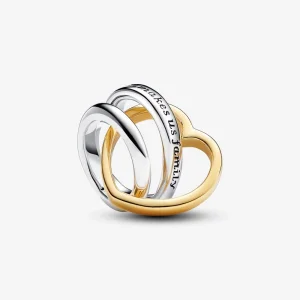 (Bild für) Pandora Stiefmutter Verbundene Herzen Charm - 763244C00