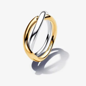 (Bild für) Pandora Zweifarbiger Verschlungene Bänder Ring - 163262C00