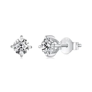 (Bild für) PANDORA Stil 0,5ct Moissanit Ohrringe - MSE038-M