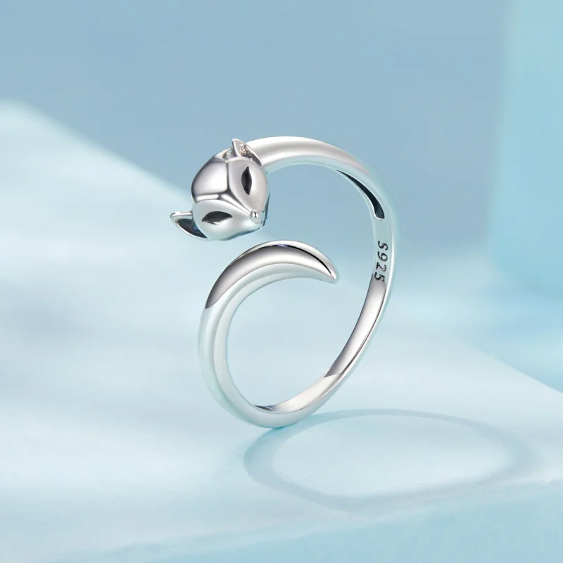 (Bild für) PANDORA Stil Fuchs Offener Ring - SCR1066-E - Ansicht 2