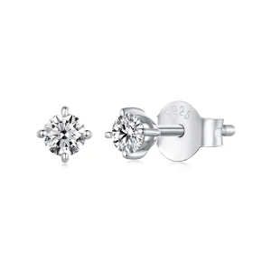 (Bild für) Pandora Style 0,1 Ct Moissanit-Stecker mit zwei Zertifikaten - MSE038