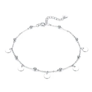 (Bild für) Pandora Style Silber Fußkettchen „The Memory“. - SCT011