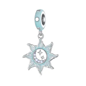 (Bild für) Charm-Anhänger „Sonne und Mond“ im Pandora-Stil - BSC855