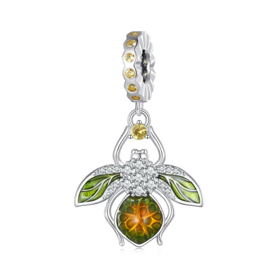 (Bild für) Charm-Anhänger „Zitrone Biene“ im Pandora-Stil - BSC882