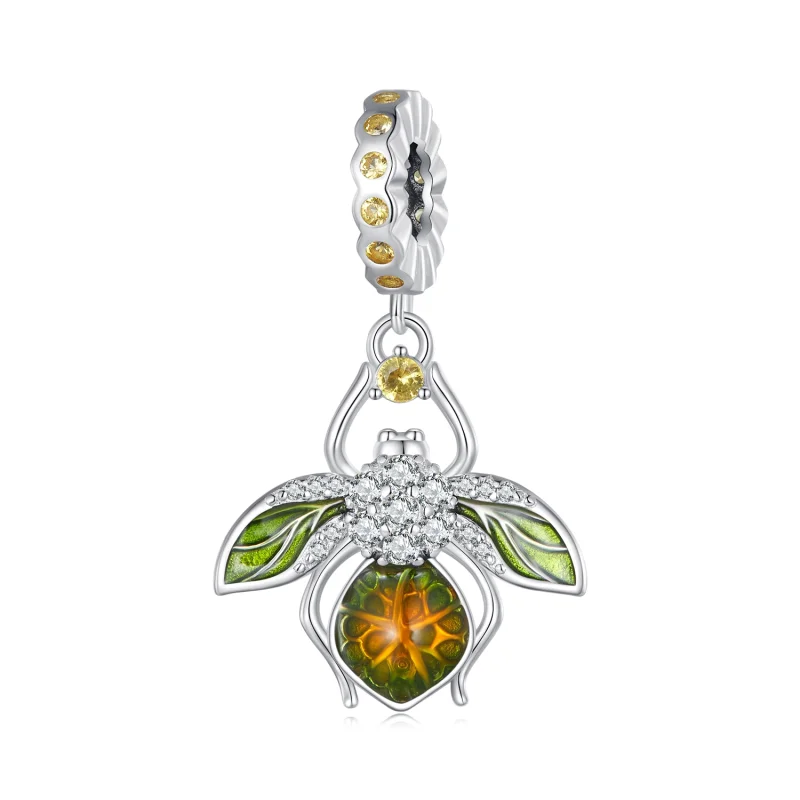 (Bild für) Charm-Anhänger „Zitrone Biene“ im Pandora-Stil - BSC882