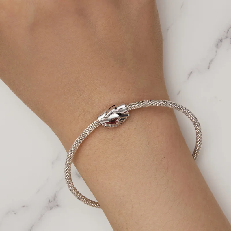 (Bild für) Charm „Hände schütteln“ im Pandora-Stil - SCC2521 - Ansicht 7