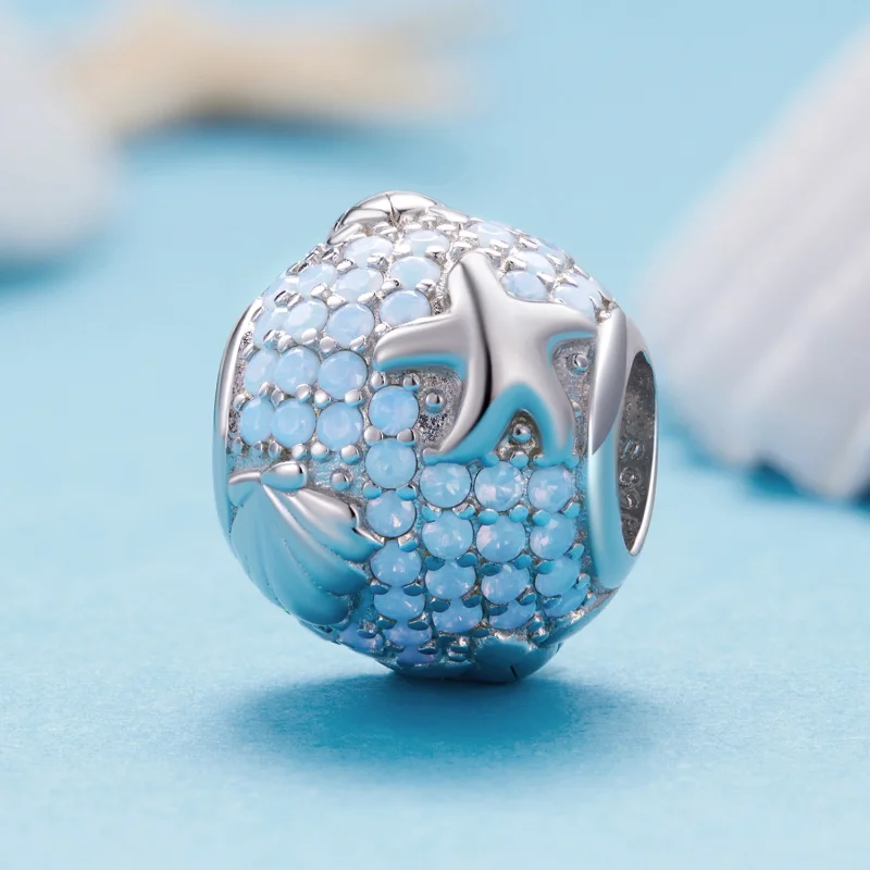 (Bild für) Der Unterwasserwelt-Charm im Pandora-Stil - BSC868 - Ansicht 2