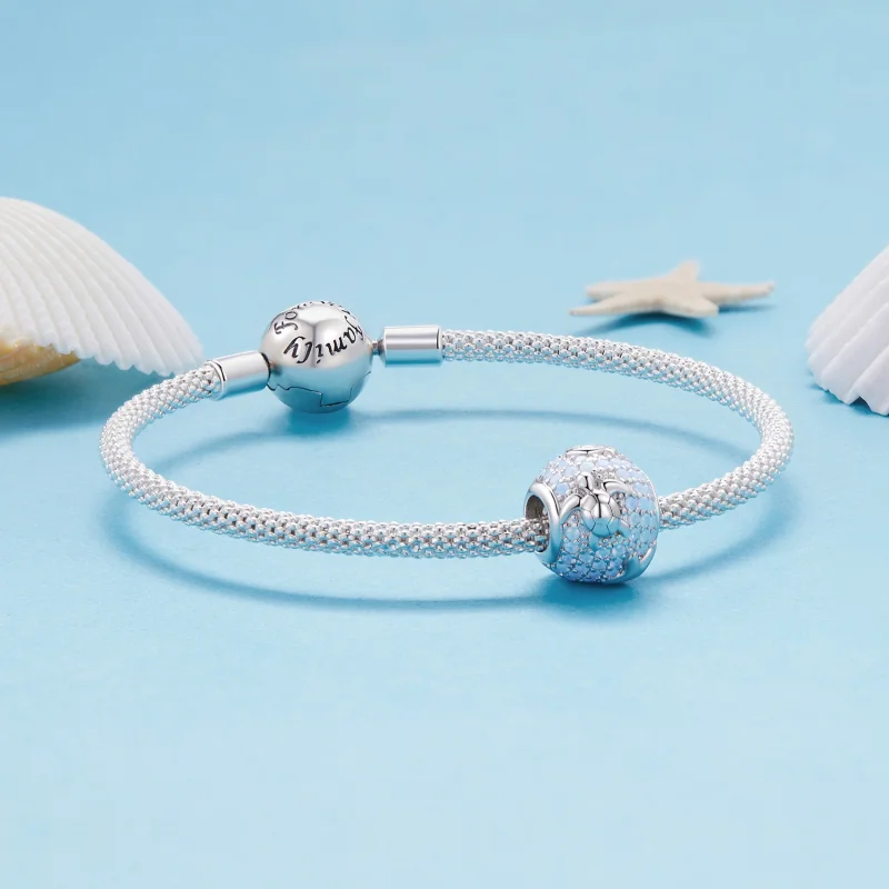 (Bild für) Der Unterwasserwelt-Charm im Pandora-Stil - BSC868 - Ansicht 5