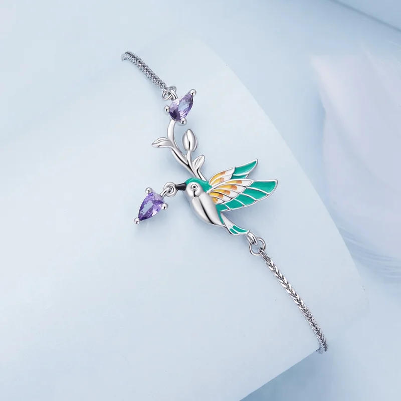 (Bild für) Eisvogel-Armband im Pandora-Stil - BSB126 - Ansicht 3