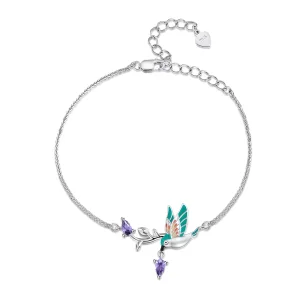 (Bild für) Eisvogel-Armband im Pandora-Stil - BSB126
