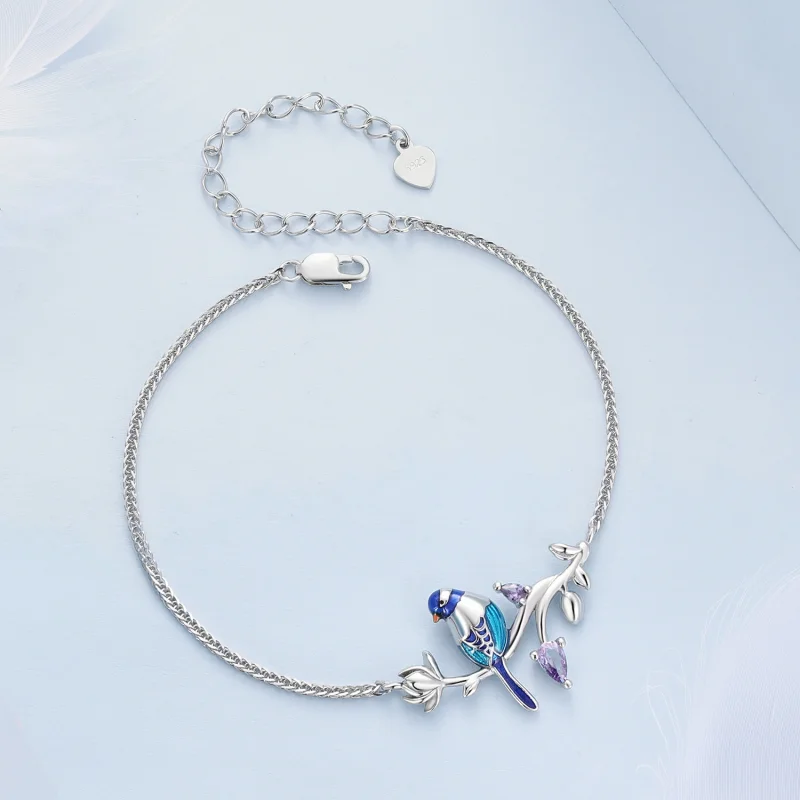 (Bild für) Eisvogel-Armband im Pandora-Stil - BSB127 - Ansicht 2