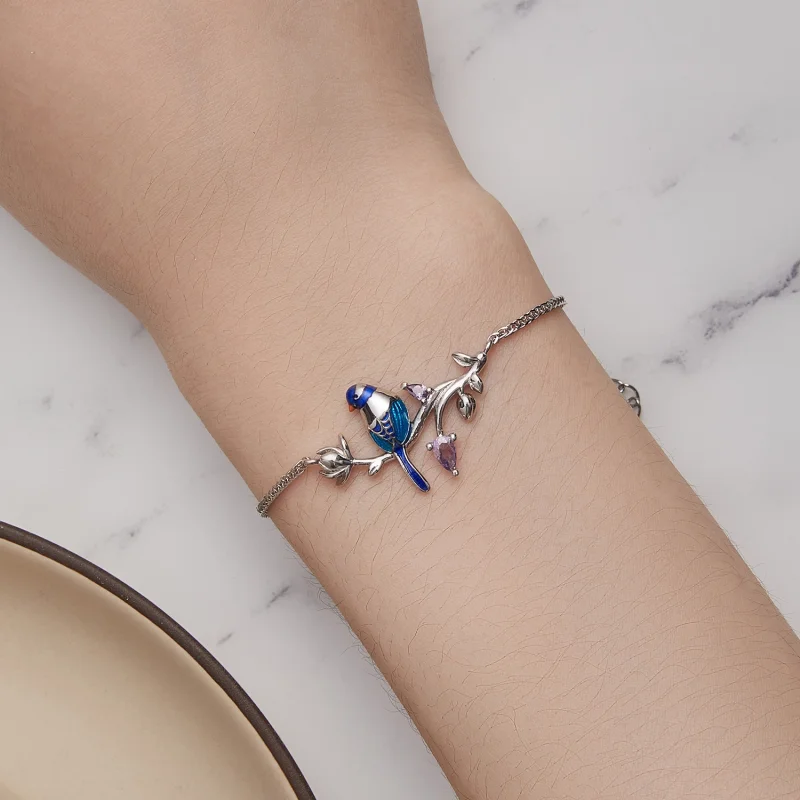 (Bild für) Eisvogel-Armband im Pandora-Stil - BSB127 - Ansicht 5