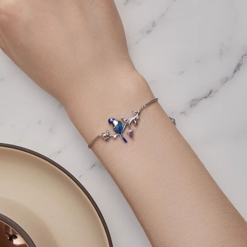(Bild für) Eisvogel-Armband im Pandora-Stil - BSB127 - Ansicht 6
