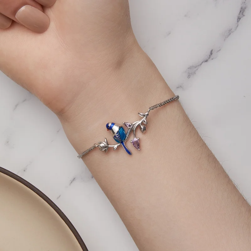 (Bild für) Eisvogel-Armband im Pandora-Stil - BSB127 - Ansicht 7