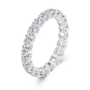 (Bild für) Feiner Moissanit-Ring im Pandora-Stil - MSR029
