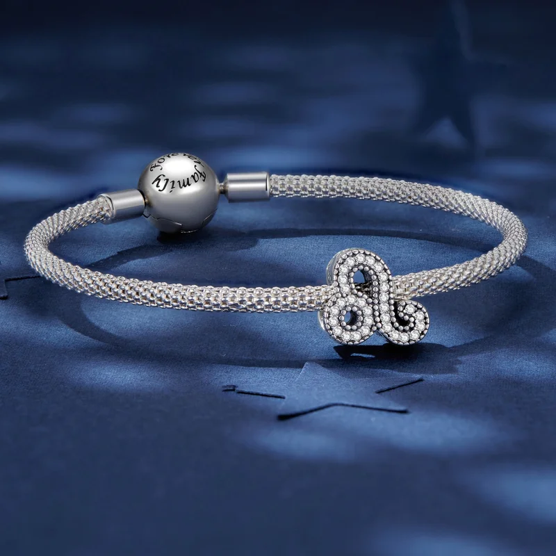 (Bild für) Glücksbringer-Sternzeichen-Charm Löwe im Pandora-Stil - SCC2516-5 - Ansicht 5