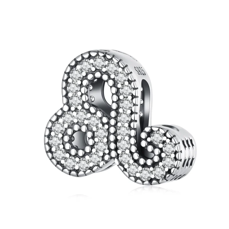 (Bild für) Glücksbringer-Sternzeichen-Charm Löwe im Pandora-Stil - SCC2516-5