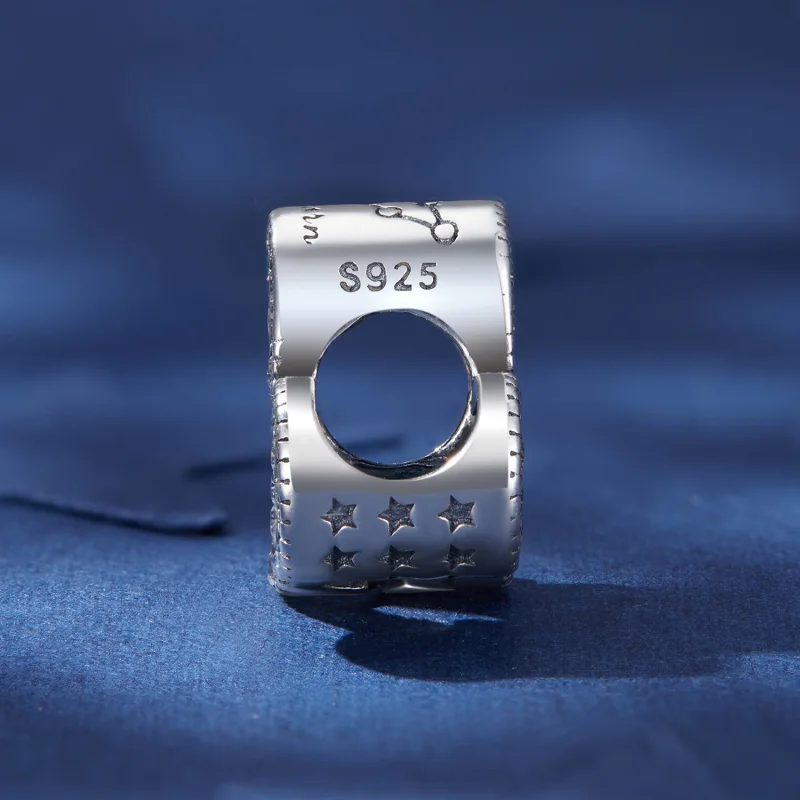 (Bild für) Glücksbringer-Sternzeichen-Charm „Steinbock“ im Pandora-Stil - SCC2516-10 - Ansicht 3