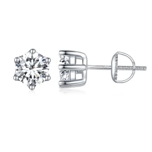 (Bild für) Glänzende Zirkon-Ohrstecker im Pandora-Stil - BSE615-6L