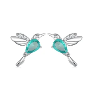 (Bild für) Kolibri-Ohrstecker im Pandora-Stil - BSE849