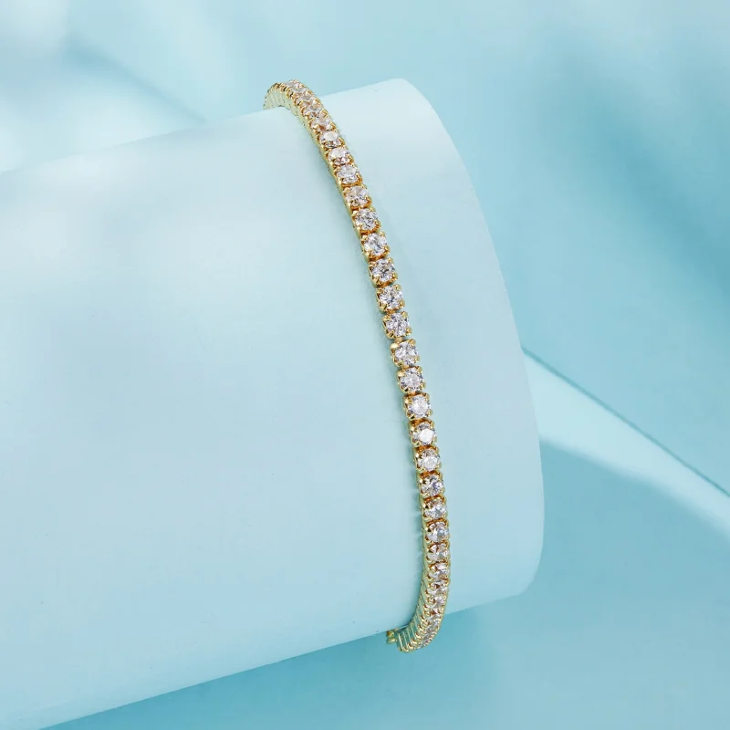 (Bild für) Liebevoll vergoldetes Armband im Pandora-Stil - SCB029-B - Ansicht 2