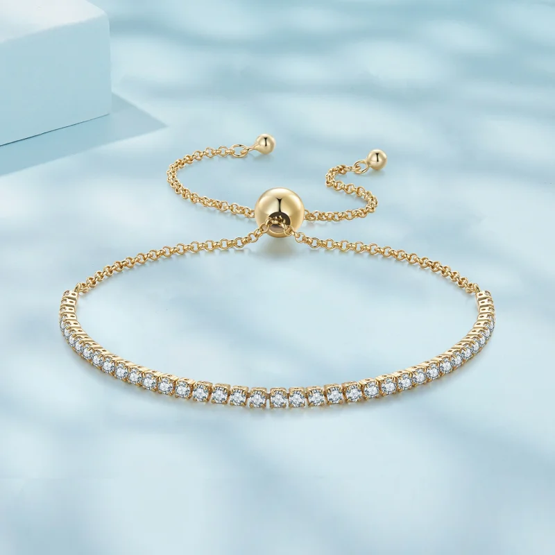 (Bild für) Liebevoll vergoldetes Armband im Pandora-Stil - SCB029-B - Ansicht 3