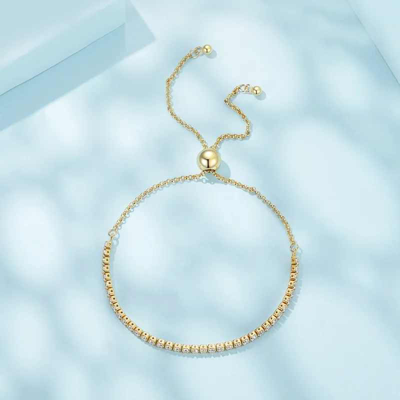 (Bild für) Liebevoll vergoldetes Armband im Pandora-Stil - SCB029-B - Ansicht 4