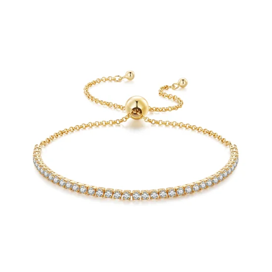 (Bild für) Liebevoll vergoldetes Armband im Pandora-Stil - SCB029-B