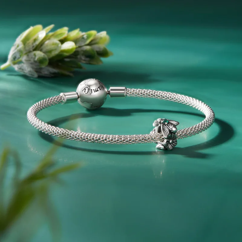 (Bild für) Lucky Bee Spacer-Charm im Pandora-Stil - SCC2526 - Ansicht 5