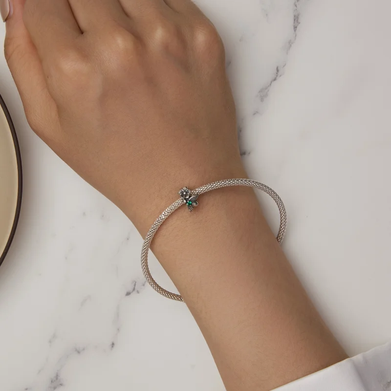 (Bild für) Lucky Bee Spacer-Charm im Pandora-Stil - SCC2526 - Ansicht 6