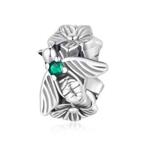 (Bild für) Lucky Bee Spacer-Charm im Pandora-Stil - SCC2526