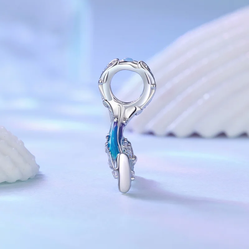(Bild für) Meerjungfrauenschwanz-Charm im Pandora-Stil - BSC876 - Ansicht 3