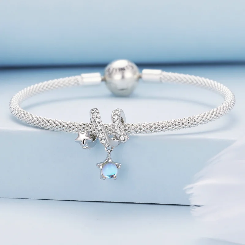 (Bild für) Meteorschauer-Charm im Pandora-Stil - BSC861 - Ansicht 3