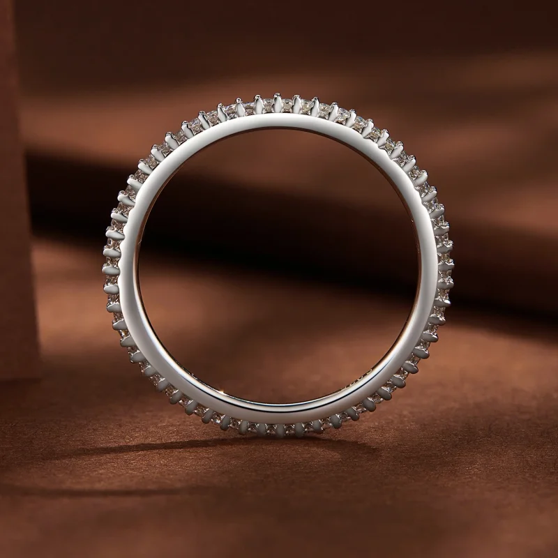 (Bild für) Moissanit-Ring im Pandora-Stil - MSR027 - Ansicht 4