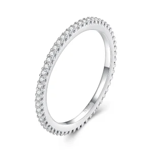 (Bild für) Moissanit-Ring im Pandora-Stil - MSR027