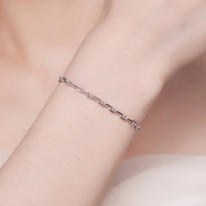 (Bild für) 3-mm-Basisarmband im Pandora-Stil - SCB254 - Ansicht 4